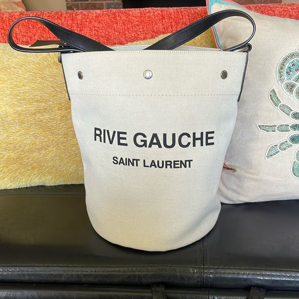 Saint Laurent Rive Gauche Bucket Bag